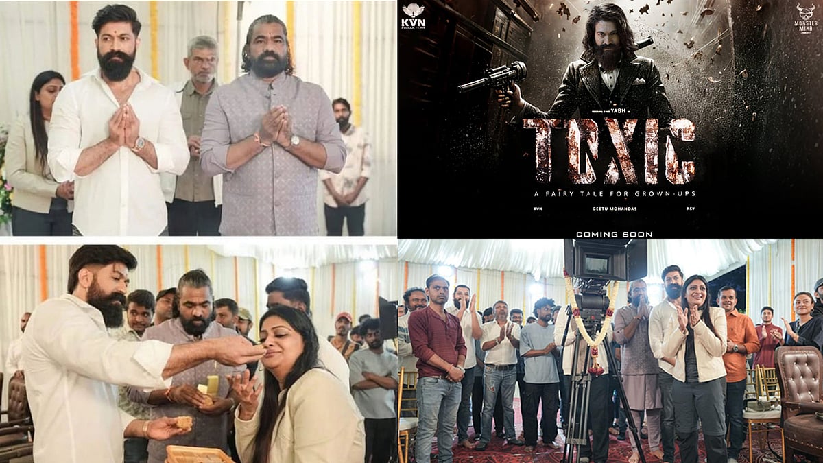 'Toxic' ಪಯಣ ಆರಂಭ; ಅಭಿಮಾನಿಯಿಂದ ಕ್ಲಾಪ್ ಮಾಡಿಸಿದ 'Yash'